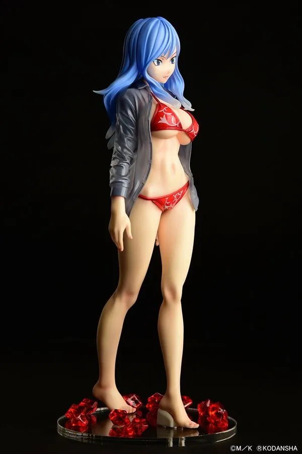 Fairy Tail - Juvia Lockser - 1/6 - Gravure_Style, Sheer Wet Shirt SP, Red Bikini!! (Orca Toys)ㅤ – Orca Toys – ActionFigureBrasil