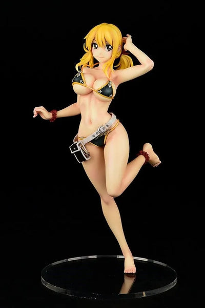 Fairy Tail - Lucy Heartfilia - 1/6 - Swimsuit Gravure_style, Limited Edition Noir (Orca Toys)ㅤ – Orca Toys – ActionFigureBrasil