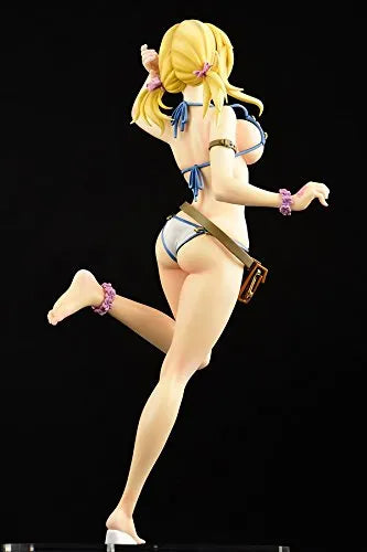 Fairy Tail - Lucy Heartfilia - 1/6 - Swimsuit Gravure_styleㅤ – Orca Toys – ActionFigureBrasil — com base expositora