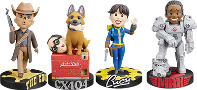 Fallout Stylized Characters Set – Dark Horse Comics – ActionFigure Brasil — ângulo diferente