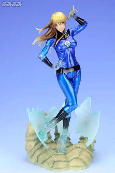 Fantastic Four - Invisible Woman - Bishoujo Statue - Marvel x Bishoujo - 1/7 (Kotobukiya)ㅤ – Kotobukiya – ActionFigureBrasil — ângulo diferente
