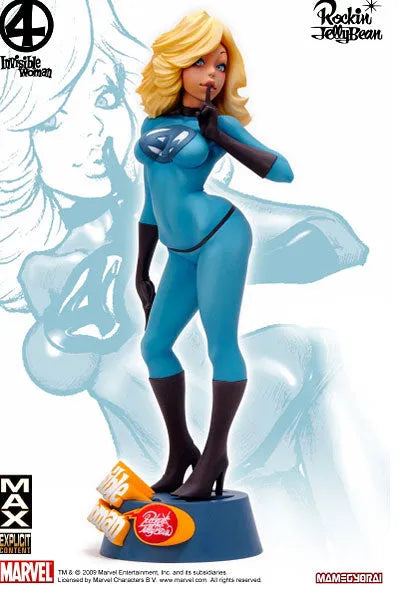 Fantastic Four - Invisible Woman - Super Mixture Model Vol.1 (Mamegyorai)ㅤ – Mamegyorai – ActionFigureBrasil
