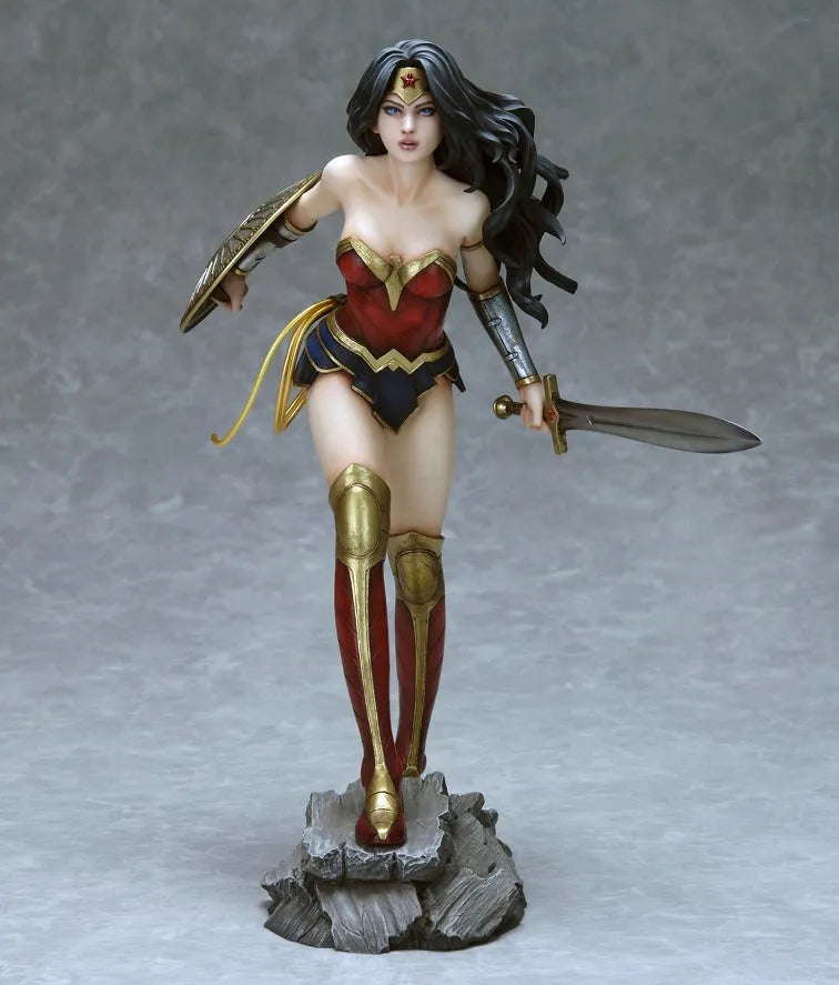 Fantasy Figure Gallery - DC Comics Collection: Wonder Woman New Earth 1/6 PVCㅤ – Yamato USA – ActionFigureBrasil