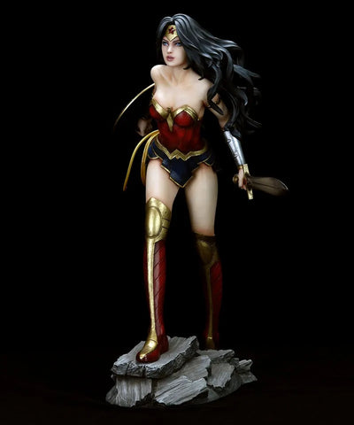 Fantasy Figure Gallery - DC Comics Collection: Wonder Woman New Earth 1/6 PVCㅤ – Yamato USA – ActionFigureBrasil — close