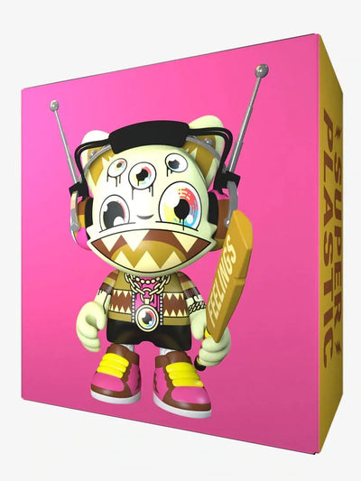 Fashion Accident "Def Notez" SuperJanky - LIMITED EDITION – Superplastic – ActionFigure Brasil — com base expositora