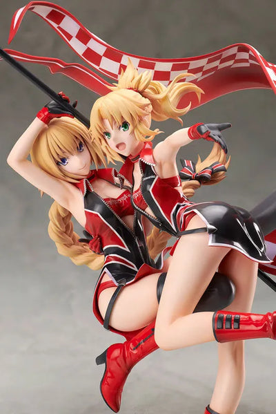 Fate/Apocrypha - Jeanne d'Arc - Mordred - 1/7 - Type-Moon Racing ver. (Plusone, Stronger)ㅤ – Plusone – ActionFigureBrasil — embalagem