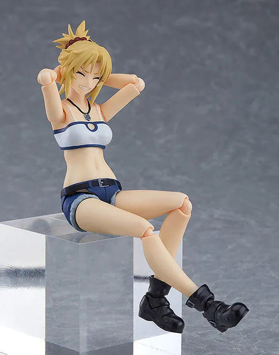 Fate/Apocrypha - Mordred - Figma #474 - Casual Saber of Red (Max Factory)ㅤ – Max Factory – ActionFigureBrasil
