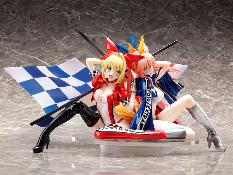 Fate/Extra Nero Claudius & Tamamo no Mae TYPE-MOON Racing ver. 1/7sㅤ – Plusone – ActionFigureBrasil