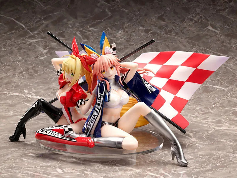 Fate/Extra Nero Claudius & Tamamo no Mae TYPE-MOON Racing ver. 1/7sㅤ – Plusone – ActionFigureBrasil