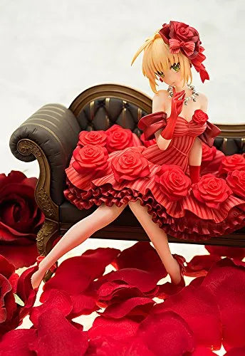 Fate/EXTRA - Saber EXTRA - 1/7 - Idol Emperorㅤ – Aquamarine – ActionFigureBrasil — ângulo diferente