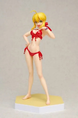 Fate/EXTRA - Saber EXTRA - Beach Queens - 1/10 - Red Edition, Swimsuit ver. (Wave)ㅤ – Wave – ActionFigureBrasil