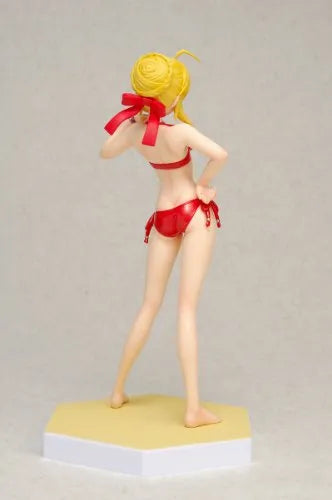 Fate/EXTRA - Saber EXTRA - Beach Queens - 1/10 - Red Edition, Swimsuit ver. (Wave)ㅤ – Wave – ActionFigureBrasil