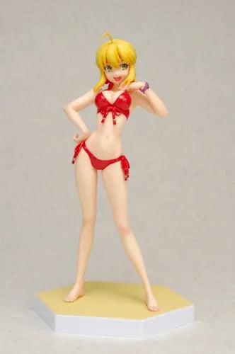 Fate/EXTRA - Saber EXTRA - Beach Queens - 1/10 - Red Edition, Swimsuit ver. (Wave)ㅤ – Wave – ActionFigureBrasil