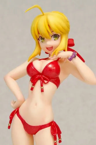 Fate/EXTRA - Saber EXTRA - Beach Queens - 1/10 - Red Edition, Swimsuit ver. (Wave)ㅤ – Wave – ActionFigureBrasil