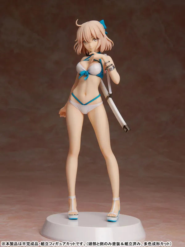 Fate/Grand Order - Okita Souji - Assemble Heroines - Summer Queens - 1/8 - Assassin - Model Kit (Our Treasure)ㅤ – Our Treasure – ActionFigureBrasil