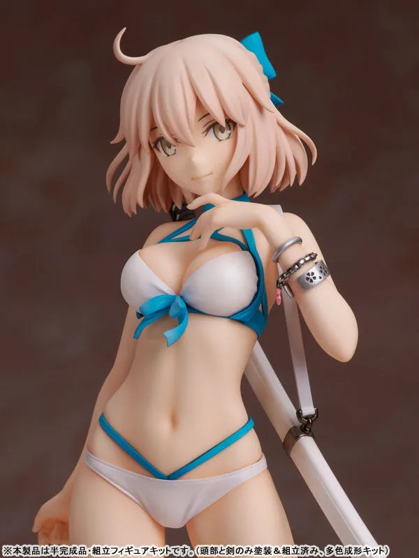 Fate/Grand Order - Okita Souji - Assemble Heroines - Summer Queens - 1/8 - Assassin - Model Kit (Our Treasure)ㅤ – Our Treasure – ActionFigureBrasil