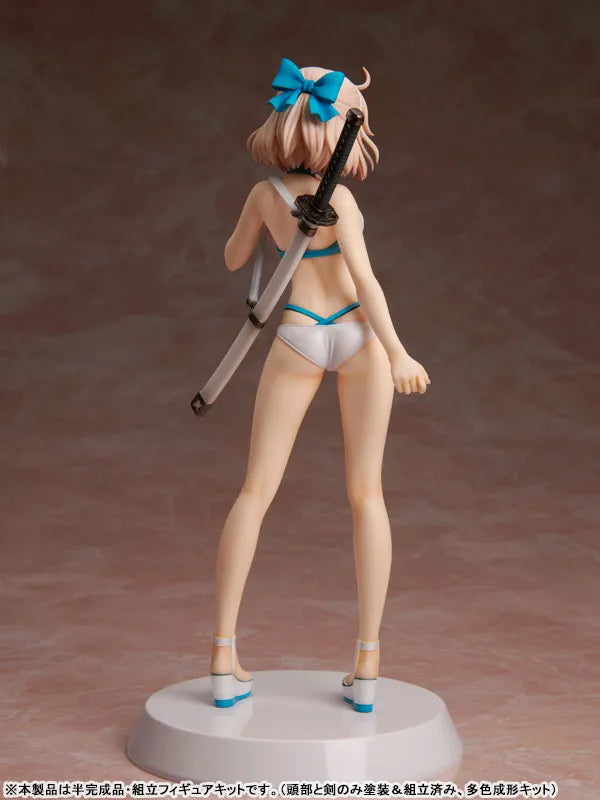 Fate/Grand Order - Okita Souji - Assemble Heroines - Summer Queens - 1/8 - Assassin - Model Kit (Our Treasure)ㅤ – Our Treasure – ActionFigureBrasil