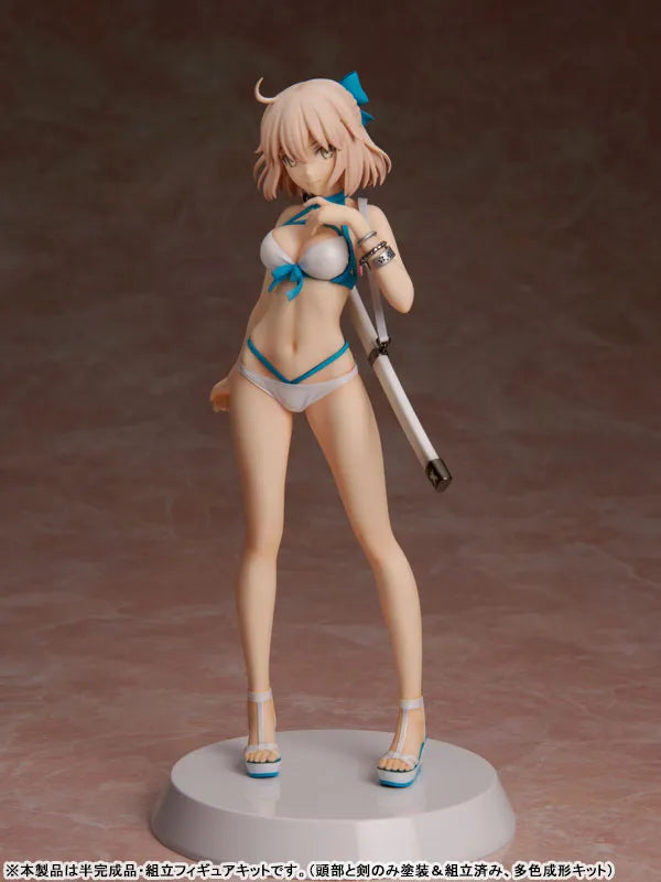 Fate/Grand Order - Okita Souji - Assemble Heroines - Summer Queens - 1/8 - Assassin - Model Kit (Our Treasure)ㅤ – Our Treasure – ActionFigureBrasil