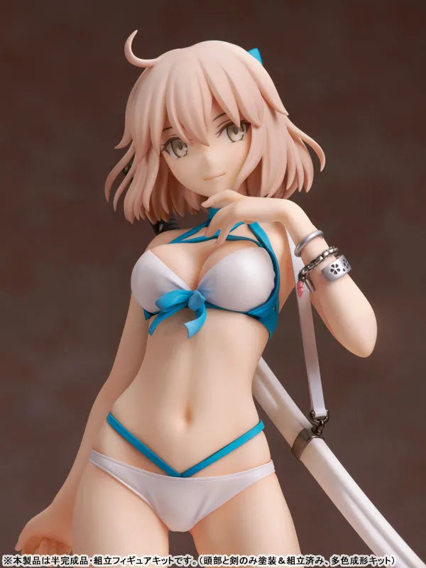 Fate/Grand Order - Okita Souji - Assemble Heroines - Summer Queens - 1/8 - Assassin - Model Kit (Our Treasure)ㅤ – Our Treasure – ActionFigureBrasil