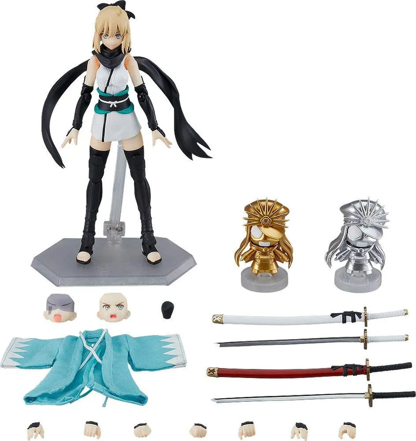 Fate/Grand Order - Okita Souji - Figma #521-DX - Saber, Second Ascension Ver. (Max Factory)ㅤ – Max Factory – ActionFigureBrasil