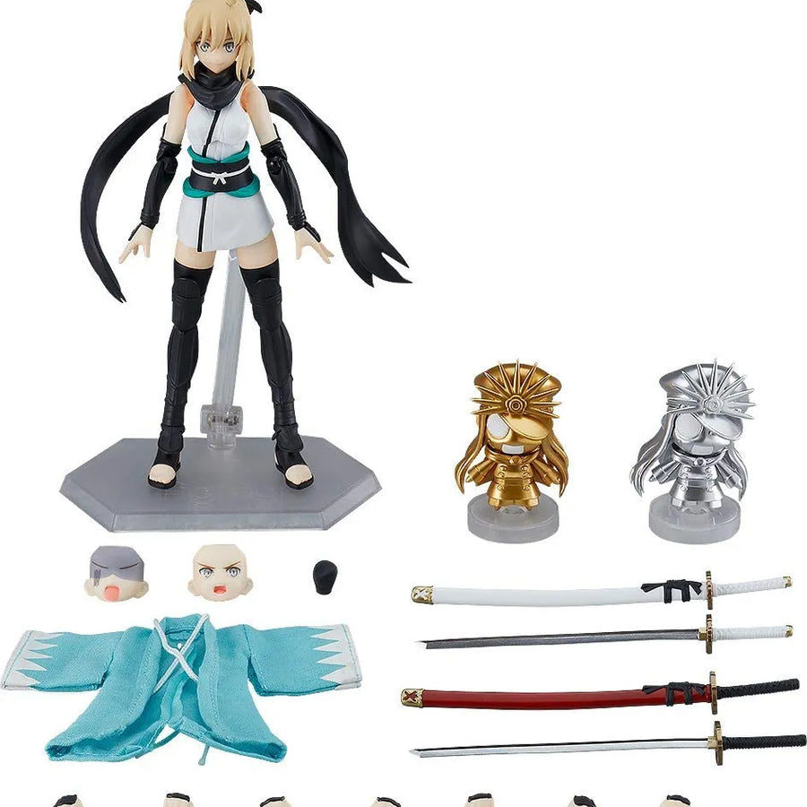 Fate/Grand Order - Okita Souji - Figma #521-DX - Saber, Second Ascension Ver. (Max Factory)ㅤ – Max Factory – ActionFigureBrasil