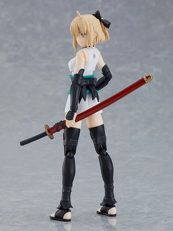 Fate/Grand Order - Okita Souji - Figma #521 - Saber (Max Factory)ㅤ – Max Factory – ActionFigureBrasil