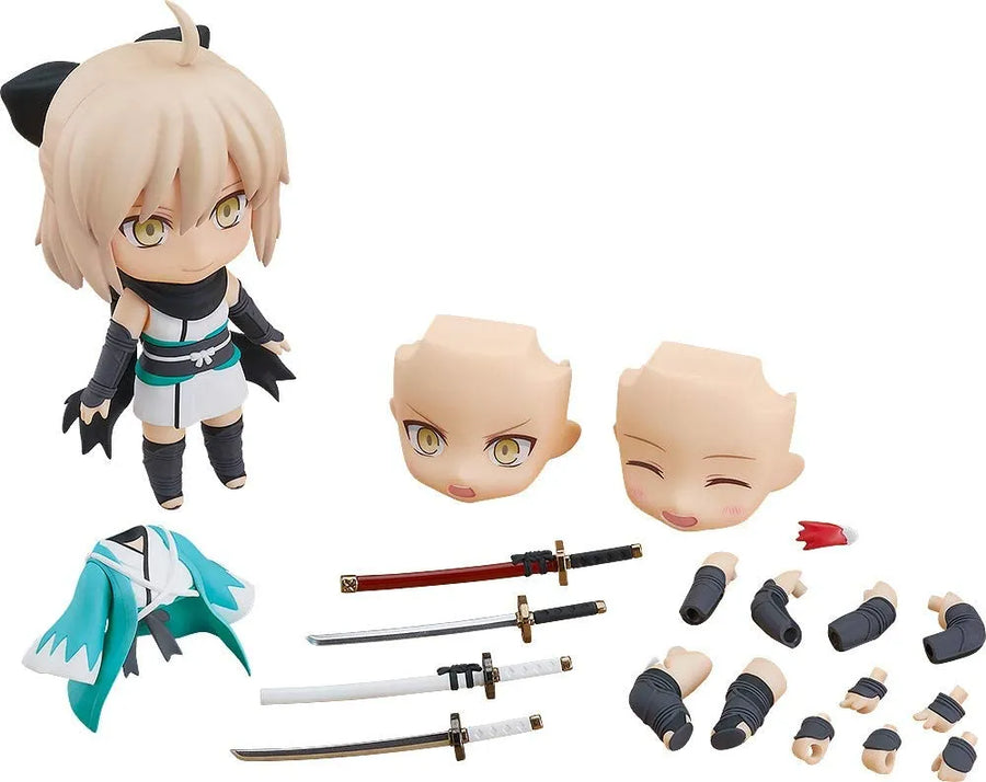 Fate/Grand Order - Okita Souji - Nendoroid #1491-DX - Saber, Ascension Ver. (Good Smile Company)ㅤ – Good Smile Company – ActionFigureBrasil