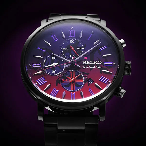Fate/Grand Order - Seiko Original Servant Wristwatch and Stand - Jeanne d'Arc (Alter) (Seiko) [Shop Exclusive]ㅤ – Seiko – ActionFigureBrasil