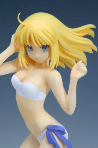 Fate/Hollow Ataraxia - Saber - Beach Queens - 1/10 - Swimsuit ver. (Wave)ㅤ – Wave – ActionFigureBrasil — com base expositora