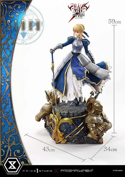 Fate/Stay Night - Altria Pendragon - Prisma Wing - Ultimate Premium Masterline (UPMFSN-01) - 1/4 (Prime 1 Studio)ㅤ – Prime 1 Studio – ActionFigureBrasil — close