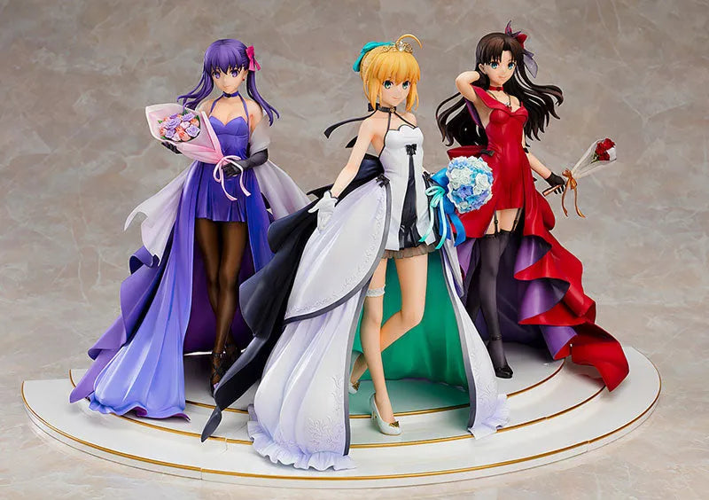 Fate/Stay Night - Saber - Matou Sakura - Rin Tohsaka - 1/7 - 15th Celebration Dress Ver. - Set of 3 Figures (Good Smile Company)ㅤ – Good Smile Company – ActionFigureBrasil