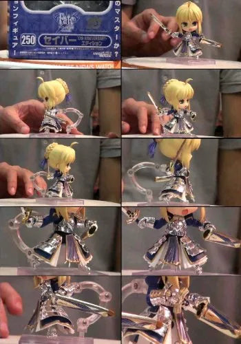 Fate/Stay Night - Saber - Nendoroid #250 - Super Movable, 10th Anniversary Editionㅤ – Good Smile Company – ActionFigureBrasil