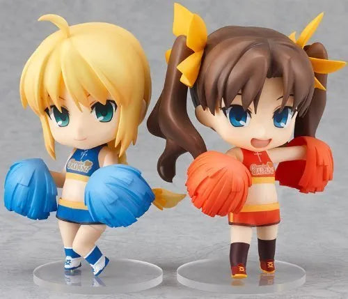 Fate/Stay Night - Saber - Tohsaka Rin - Cheerful Japan! - Nendoroid #215 - Support ver.ㅤ – Good Smile Company – ActionFigureBrasil