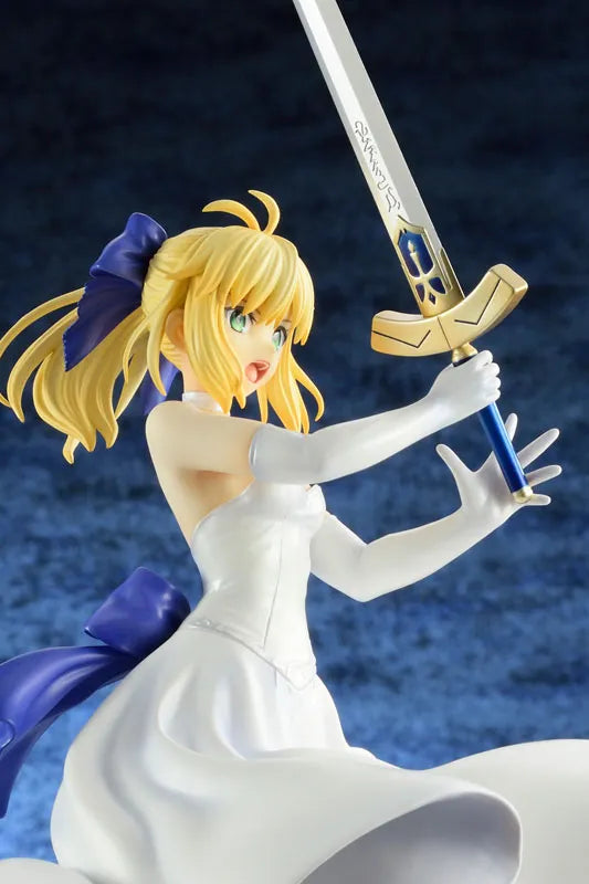 Fate/Stay Night Unlimited Blade Works - Altria Pendragon - 1/8 - Saber, Shiro Dress Ver., Renewal Ver. (Bell Fine)ㅤ – Bell Fine – ActionFigureBrasil