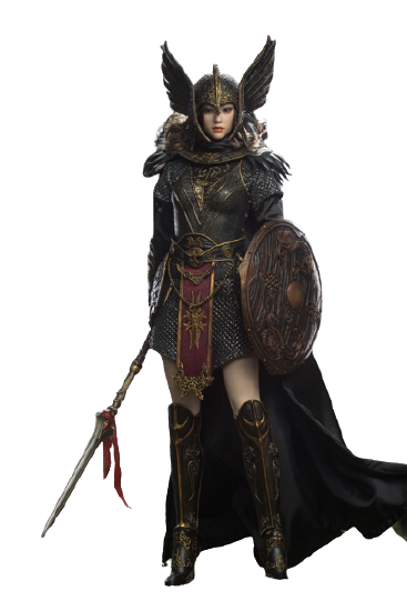 Female Night Warrior A - Black Armor Ver. - 1/6 (TB League)ㅤ – TBLeague – ActionFigureBrasil