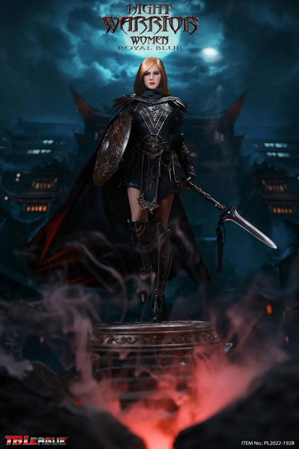 Female Night Warrior B - Royal Blue Armor Ver. - 1/6 (TB League)ㅤ – TBLeague – ActionFigureBrasil