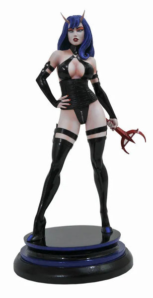 Femme Fatale - Joseph Michael Linsner Sinful Suzi PVCㅤ – Diamond Select Toys – ActionFigureBrasil