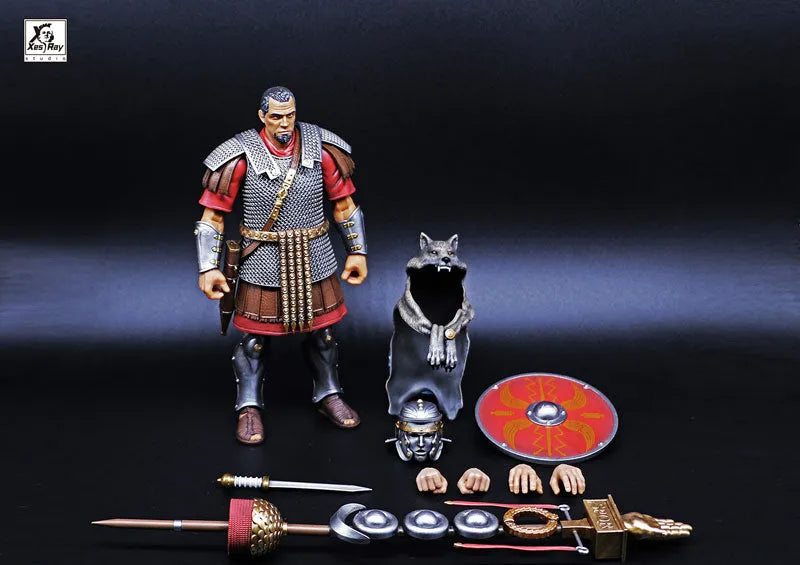 Fight for Glory 017 Roman Army Flag-bearer 1/12 Scale Posable Figureㅤ – Y Studio – ActionFigureBrasil