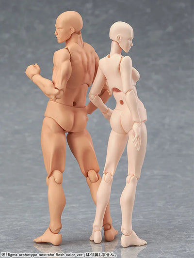 Figma #02♂ - Archetype Next : He - Flesh Color ver. - Re-release (Max Factory)ㅤ – Max Factory – ActionFigureBrasil — embalagem