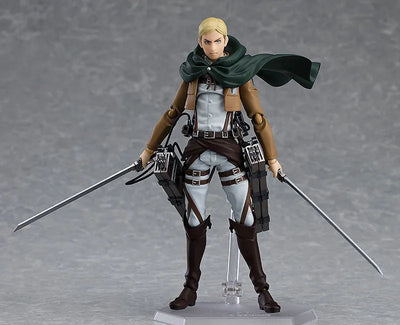 figma Attack on Titan Erwin Smithㅤ – Max Factory – ActionFigureBrasil — ângulo diferente