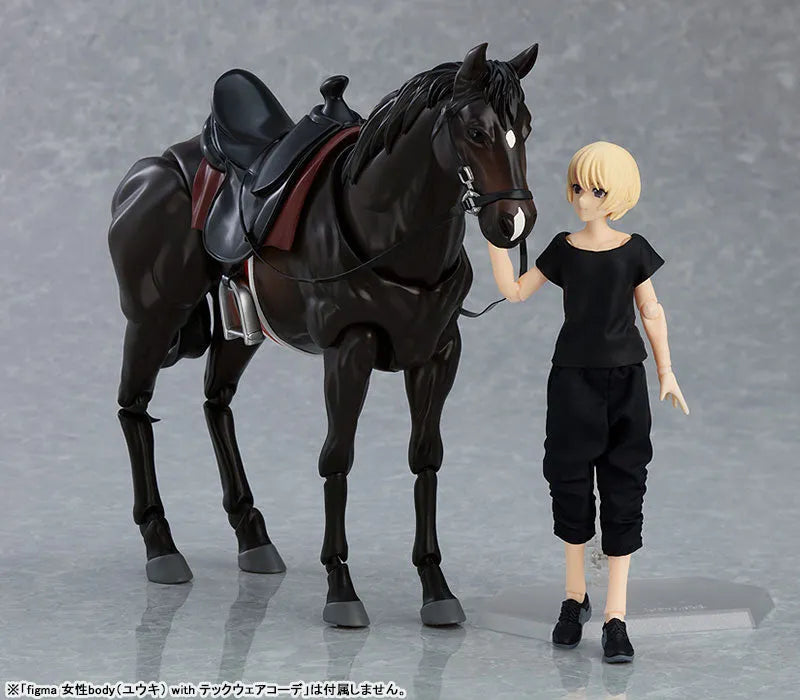 figma Horse ver.2 (Dark Bay)ㅤ – Max Factory – ActionFigureBrasil