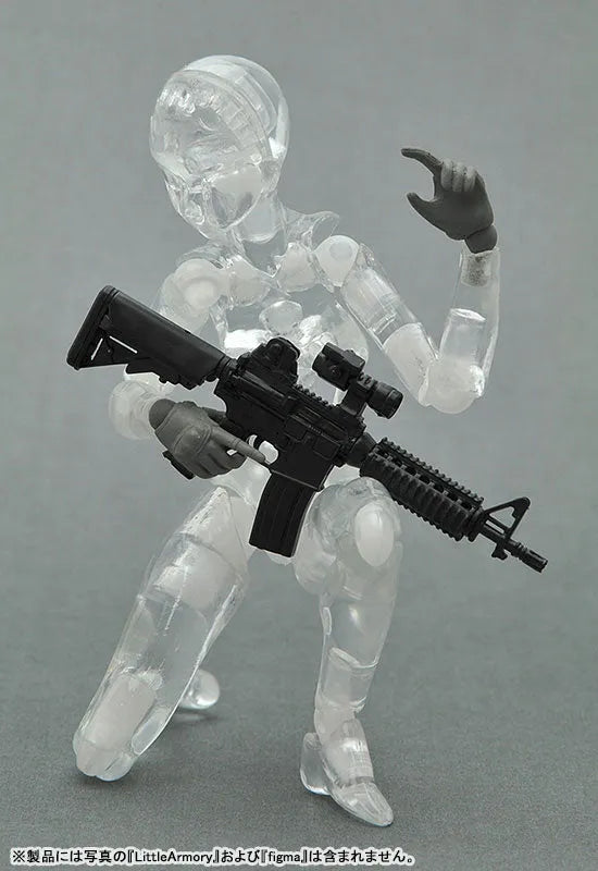 Figma - Little Armory OP05 Tactical Gloves - 1/12 - Mas Grey (Tomytec)ㅤ – Tomytec – ActionFigureBrasil