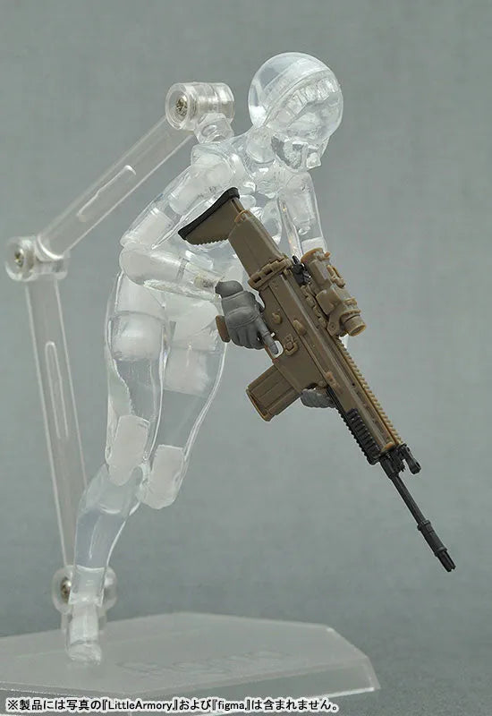 Figma - Little Armory OP05 Tactical Gloves - 1/12 - Mas Grey (Tomytec)ㅤ – Tomytec – ActionFigureBrasil
