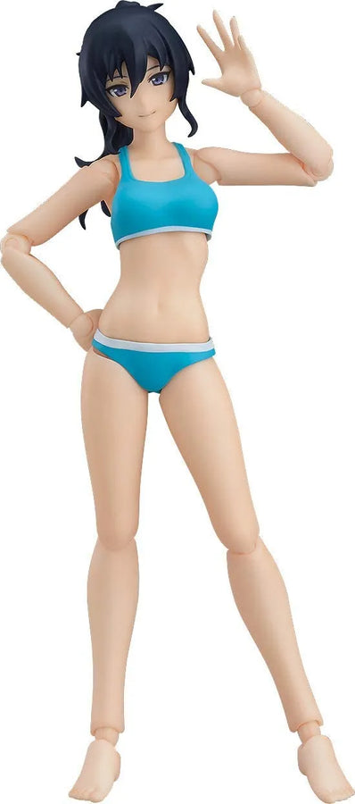 Figma - Original Character - Makoto - figma styles #488 - Female Swimsuit Body (Max Factory)ㅤ – Max Factory – ActionFigureBrasil
