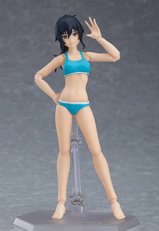 Figma - Original Character - Makoto - figma styles #488 - Female Swimsuit Body (Max Factory)ㅤ – Max Factory – ActionFigureBrasil