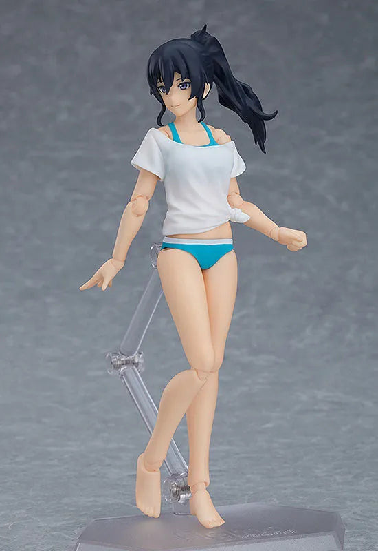 Figma - Original Character - Makoto - figma styles #488 - Female Swimsuit Body (Max Factory)ㅤ – Max Factory – ActionFigureBrasil