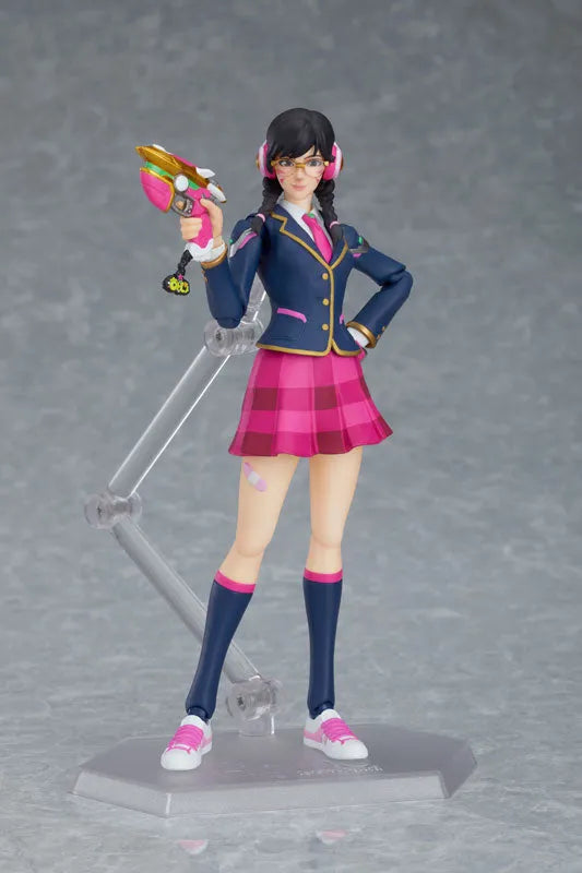 figma Overwatch D.VA Academy Skin Ver.ㅤ – Good Smile Company – ActionFigureBrasil