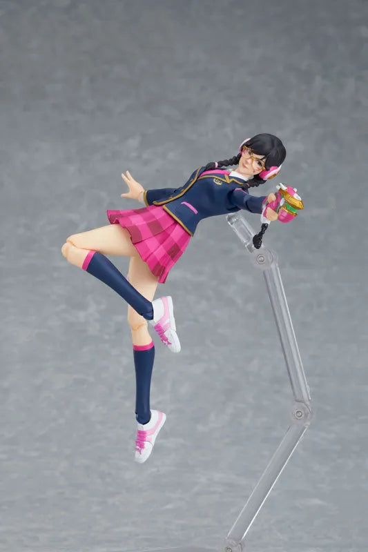 figma Overwatch D.VA Academy Skin Ver.ㅤ – Good Smile Company – ActionFigureBrasil