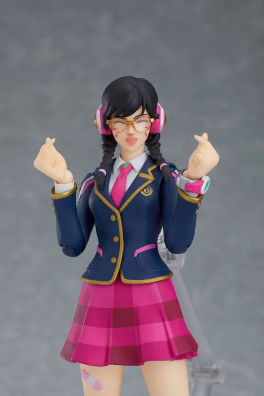 figma Overwatch D.VA Academy Skin Ver.ㅤ – Good Smile Company – ActionFigureBrasil