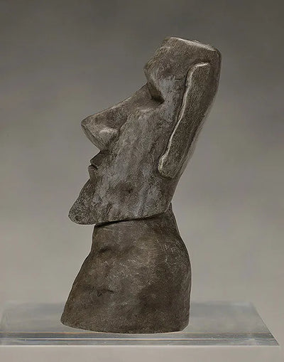 Figma #SP-127 - The Table Museum - Moai Statue (FREEing, Max Factory)ㅤ – FREEing – ActionFigureBrasil — ambientada
